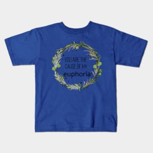 euphoria textured boho style Kids T-Shirt